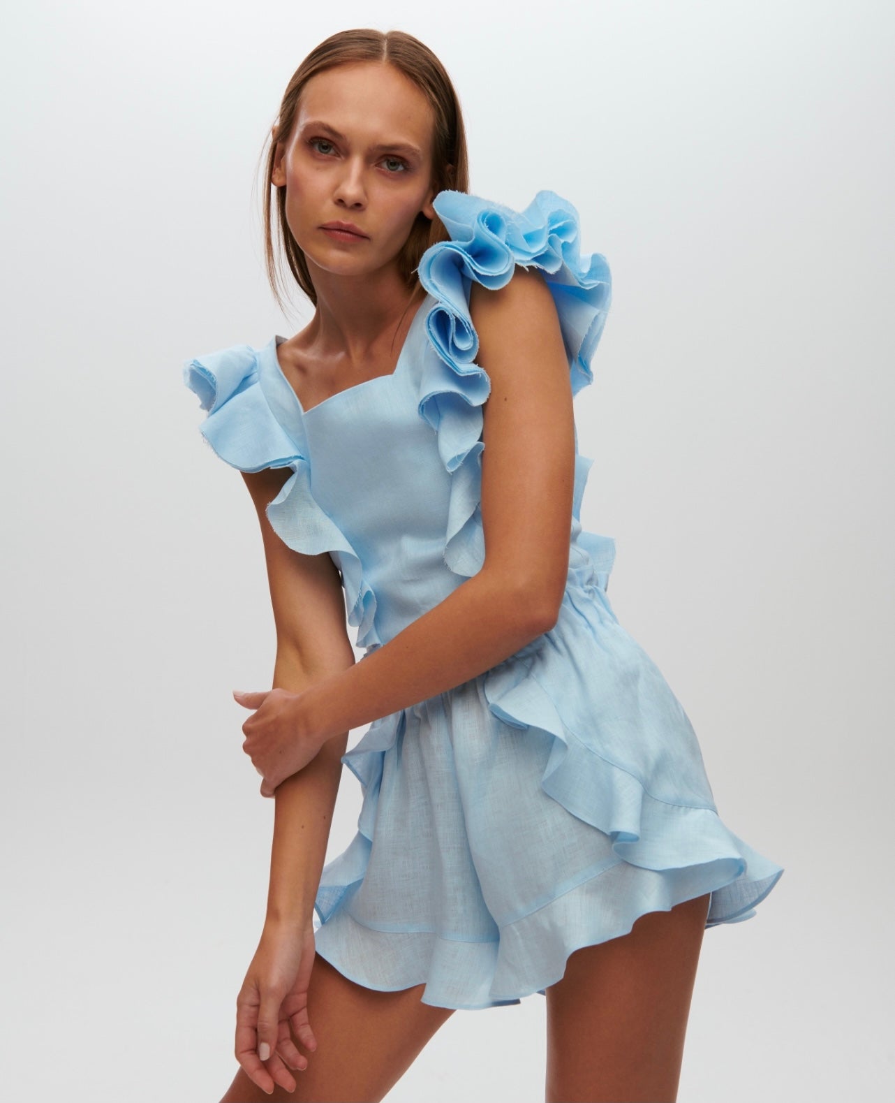 Top Flirty din In Albastru