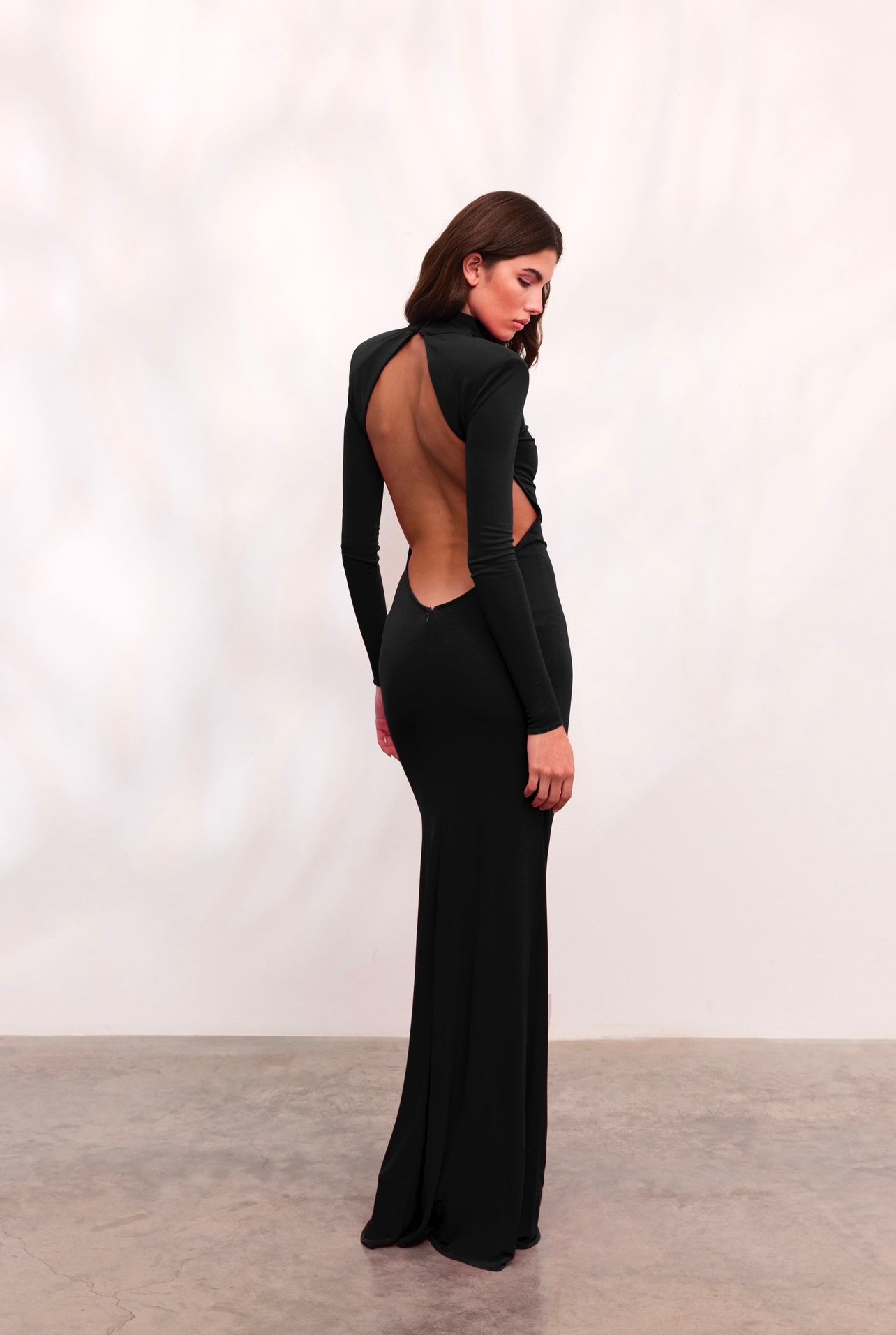 Rochie Daria lunga neagra