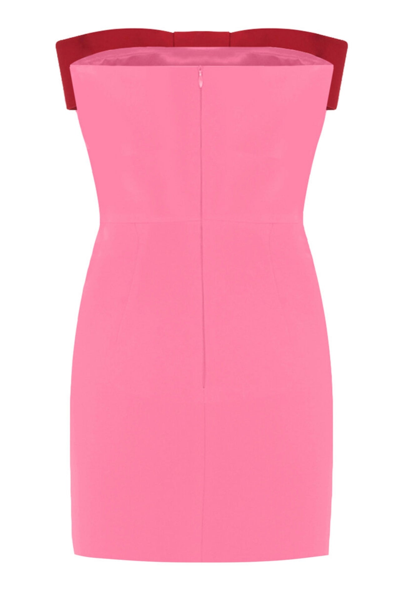Rochie Elenia din crep roz