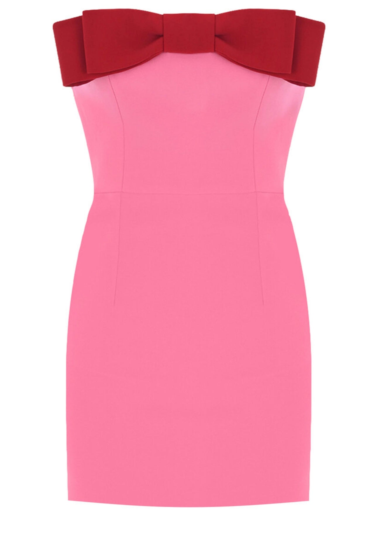 Rochie Elenia din crep roz