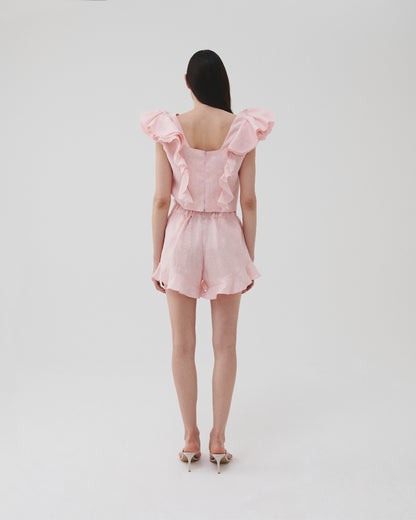 Pantaloni Scurti Flirty din In Roz
